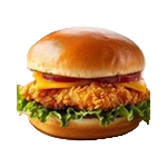 Chicken Burger with Chicken Strip 